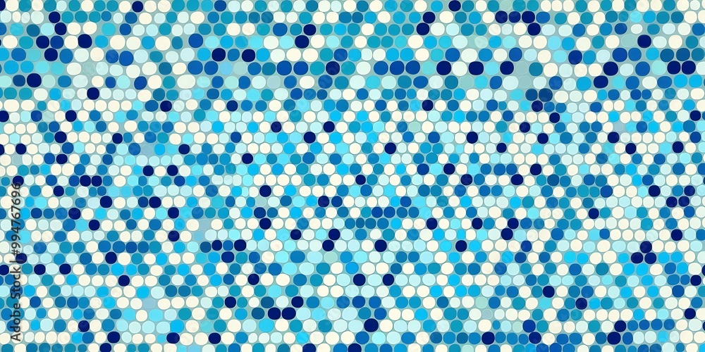 Abstract blue and white polka dot pattern. Perfect for adding a modern ...