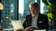 © Dustin - Businessman Working in Modern Office