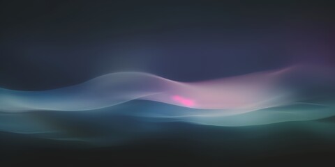 Wall Mural - abstract background with soft, flowing lines in shades of blue, green, and pink.