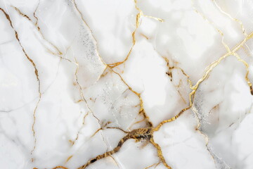 white marble background with golden line