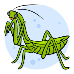 Wall Mural - 24-Mantis.svg