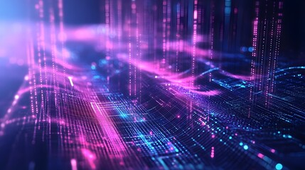 Abstract technology big data background concept.