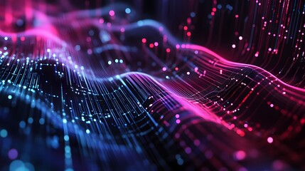 Abstract technology big data background concept.