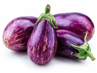 eggplant isolated on white background