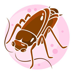 Wall Mural - 11-Cockroach.svg