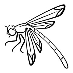 Wall Mural - 14-Damselfly.svg