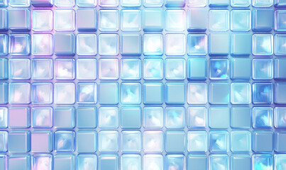 Wall Mural - abstract background with squares-generative ai