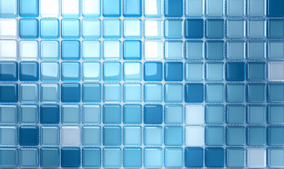 Wall Mural - abstract background with squares-generative ai