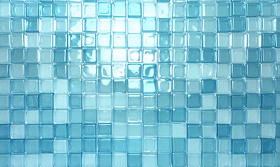 Wall Mural - abstract background with squares-generative ai