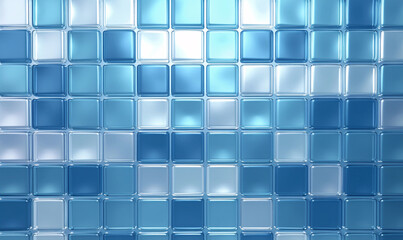 Wall Mural - abstract background with squares-generative ai
