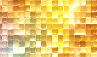 Wall Mural - abstract background with squares-generative ai