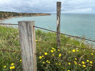 cliff over water