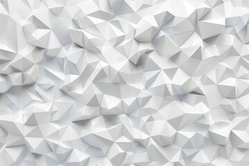 abstract white and gray triangular mosaic texture pattern background design for modern art