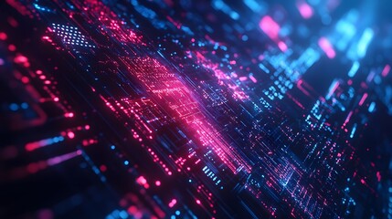 abstract futuristic fade computer technology business background. 