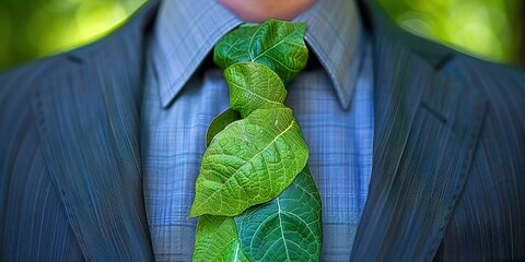 Wall Mural - man with tie