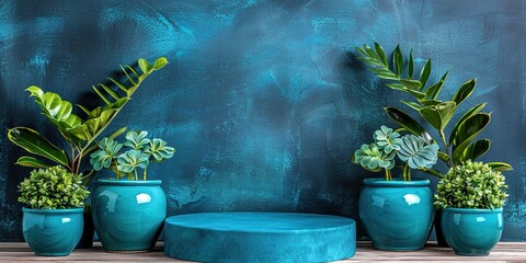 Wall Mural - flowers in a pot