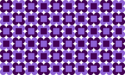 abstract purple dot block background with bubbles, violet tone and round dot and square block checkerboard multiple layer repeat pattern, replete image, design for fabric printing