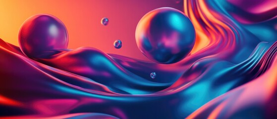 Wall Mural - abstract 3d background artwork