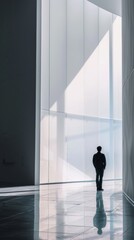 Wall Mural - minimalist design for marketing data-driven performance.