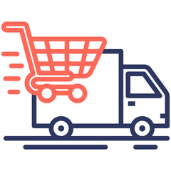 Sticker - Fast Delivery Icon