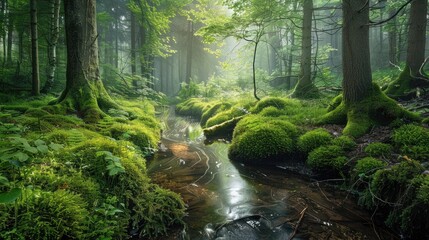 Streams in the forest