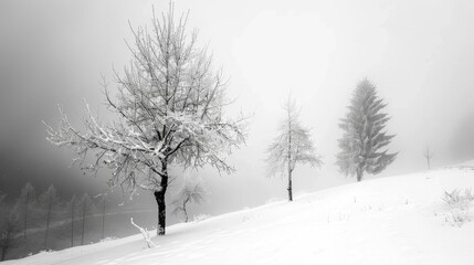 Monochrome Winter Photography