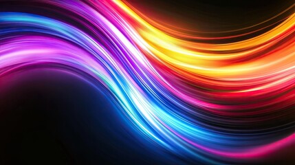 Wall Mural - Abstract background with colorful lights. Perfect for a website, blog, or social media post to create a modern, vibrant look.