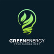 © Agus - Green energy logo Design template. light bulb vector. Eco energy logotype