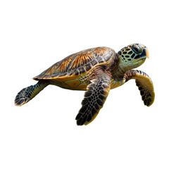 turtle isolated on white background