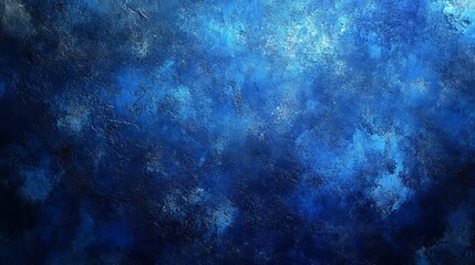 Wall Mural - Vibrant textured abstract blue background created with a blend of hues