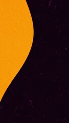 Wall Mural - colored background moves in wavy line on black background. animation. illusion of wavy movement of t