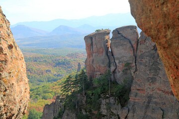 Wall Mural - Rocks in the vicinity of Belogradchik in Bulgaria