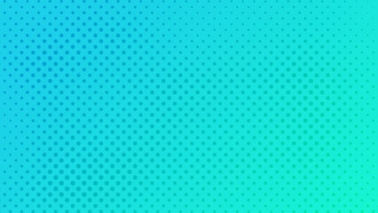 Sticker - Colorful halftone background with dots