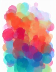 Wall Mural - colorful bokeh background