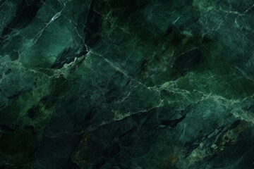 Processed collage of luxurious dark green glossy marble texture. Background for banner