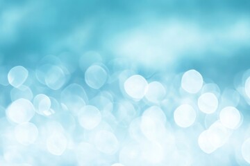 Poster - soft focus light blue background with a subtle white blur