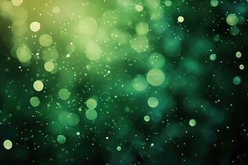Wall Mural - abstract green background image featuring a beautiful bokeh gradient perfect for use as a backdrop o