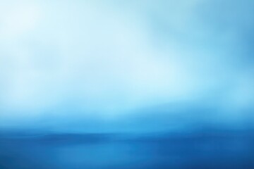 Poster - blurred abstract background featuring a smooth gradient transitioning from blue tones