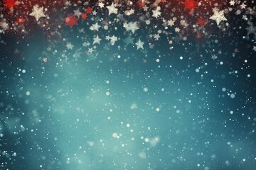 Wall Mural - red christmas background