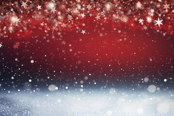Wall Mural - christmas background with snowflakes