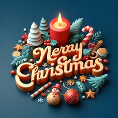 christmas greeting card