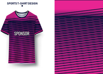 Poster - t-shirt sport design template, Soccer jersey mockup for football club. uniform front and back view.