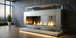 © sarinya - Modern and sleek bioethanol fireplace as a smart and eco-friendly alternative for interior decor