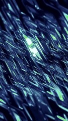 Wall Mural - abstract waves with moving plates and glitter. motion. beautiful ripples of shiny smooth strokes. ri