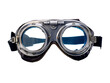 © Tsvetelina - a pair of goggles with blue lenses