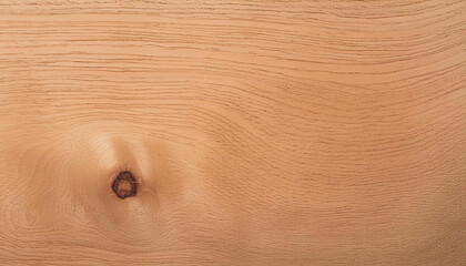 Wall Mural - Smooth Light Wood Surface with Knotted Texture, Creating a Luxurious Natural Background