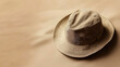 © ideaCuz Studio - Jungle Hat On Smooth Khaki-Colored Surface For Outdoor Use