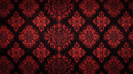 red pattern