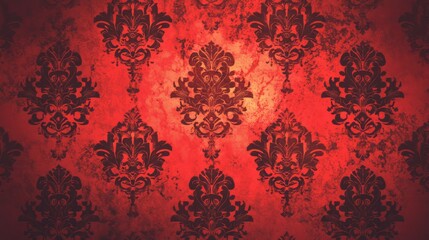 red pattern