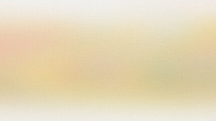 Fototapete - Pastel yellow pink noisy blurred gradient background